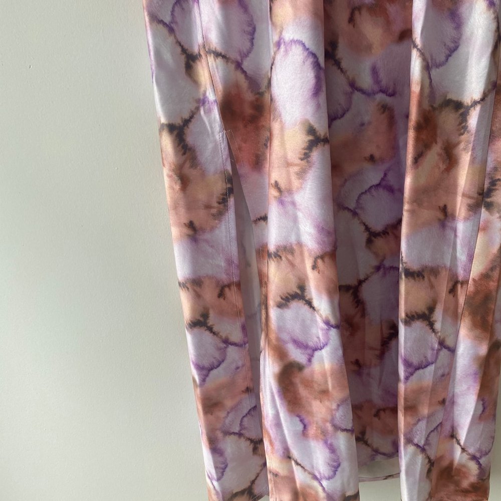 Dynamite Tie Dye Printed Silk Maxi Dress - Picture 6 of 6